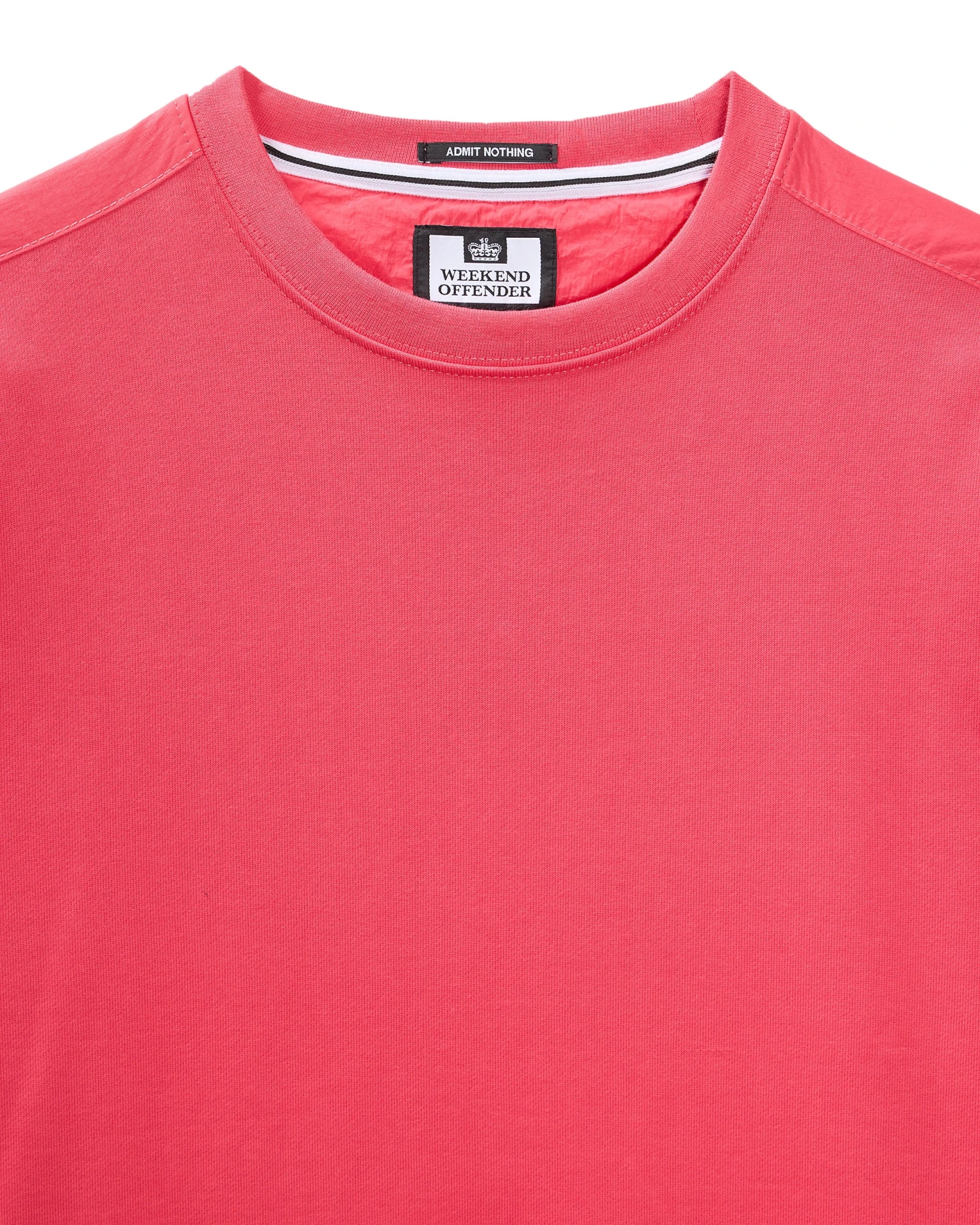 Weekend Offender F Bomb Sweatshirt Anthurium Pink - Image 5