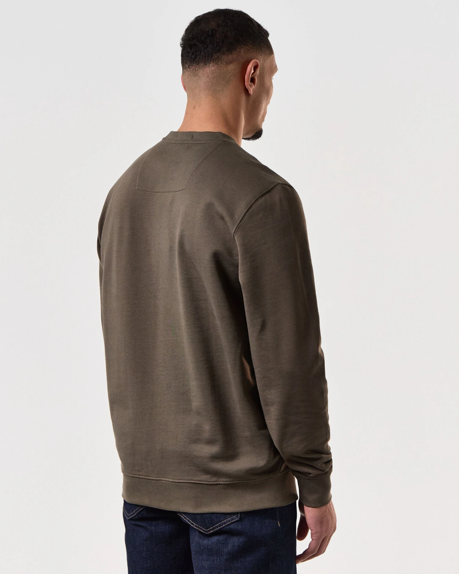 Weekend Offender Ferrer Sweatshirt Castle Green - Image 4