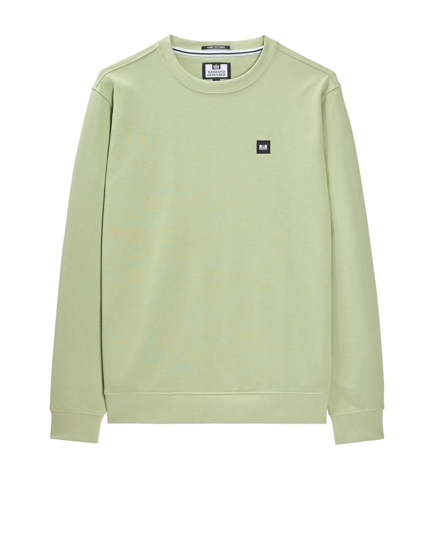 Weekend Offender Ferrer Sweatshirt Pale Moss Green