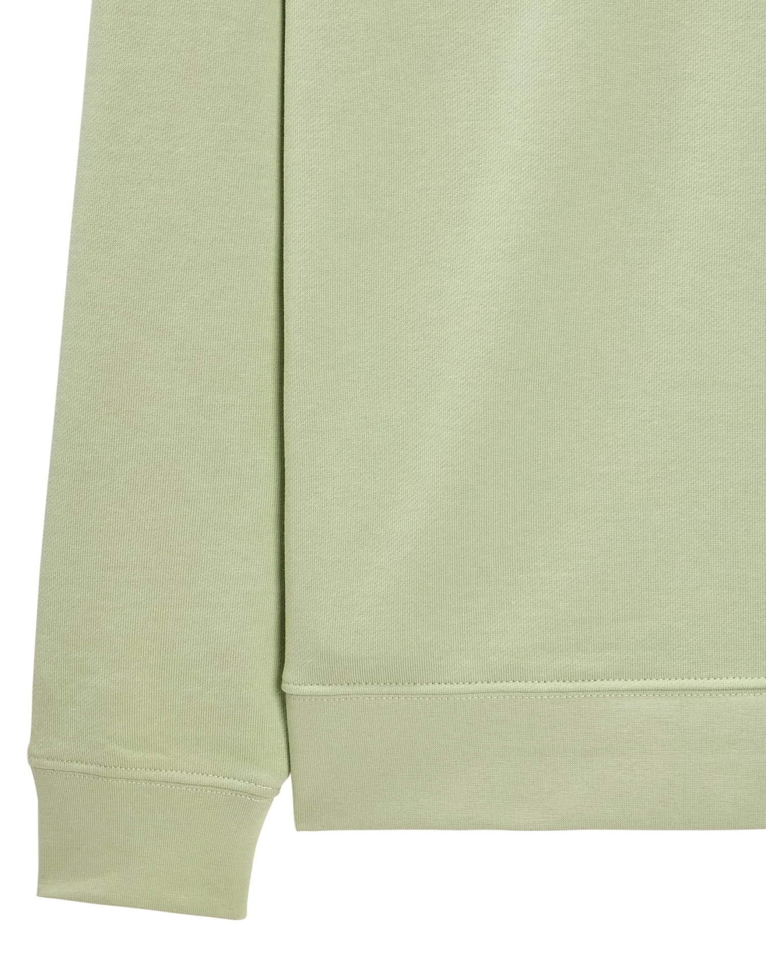 Weekend Offender Ferrer Sweatshirt Pale Moss Green - Image 6