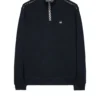 Weekend Offender Matisa Quarter Zip Sweatshirt Navy
