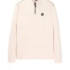Weekend Offender Matisa Quarter Zip Sweatshirt Alabaster