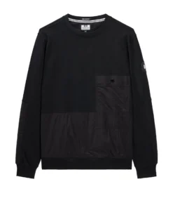 Weekend Offender Sirenko Pocket Sweatshirt Black