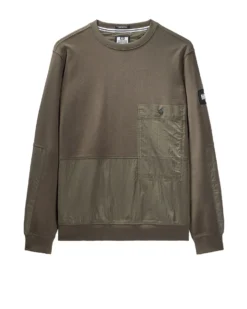 Weekend Offender Sirenko Pocket Sweatshirt Castle Green