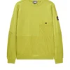 Weekend Offender Sirenko Pocket Sweatshirt Limeish Green