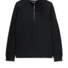 Weekend Offender Kraviz Quarter Zip Sweatshirt Black