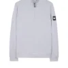 Weekend Offender Kraviz Quarter Zip Sweatshirt Smokey Grey