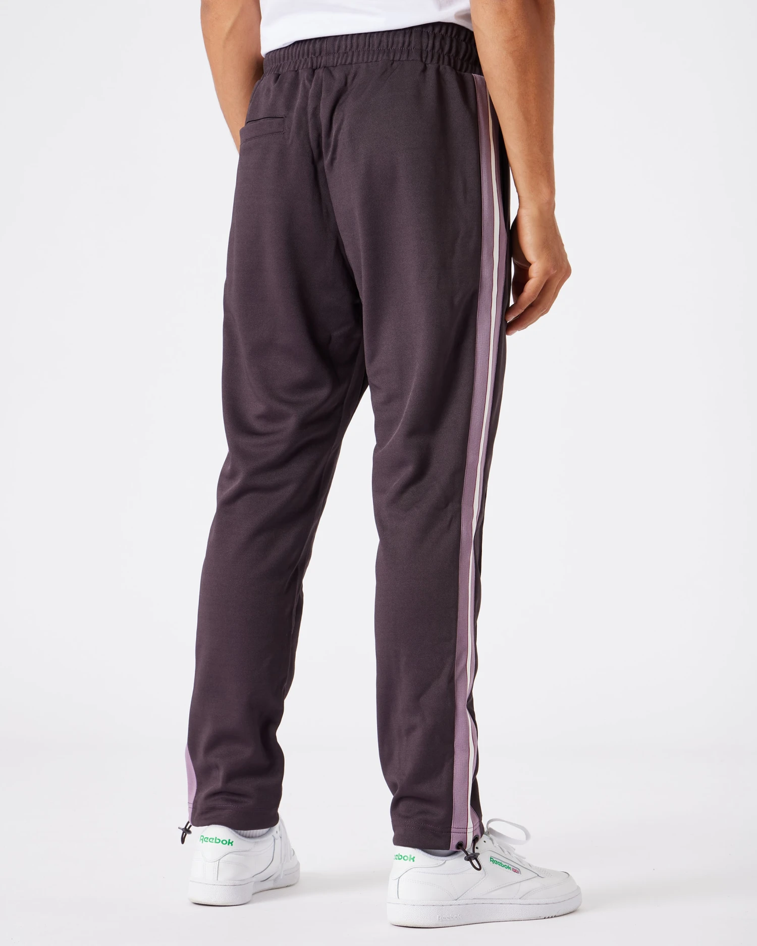 Weekend Offender Nashville Track Pants Dark Chocolate - Image 3