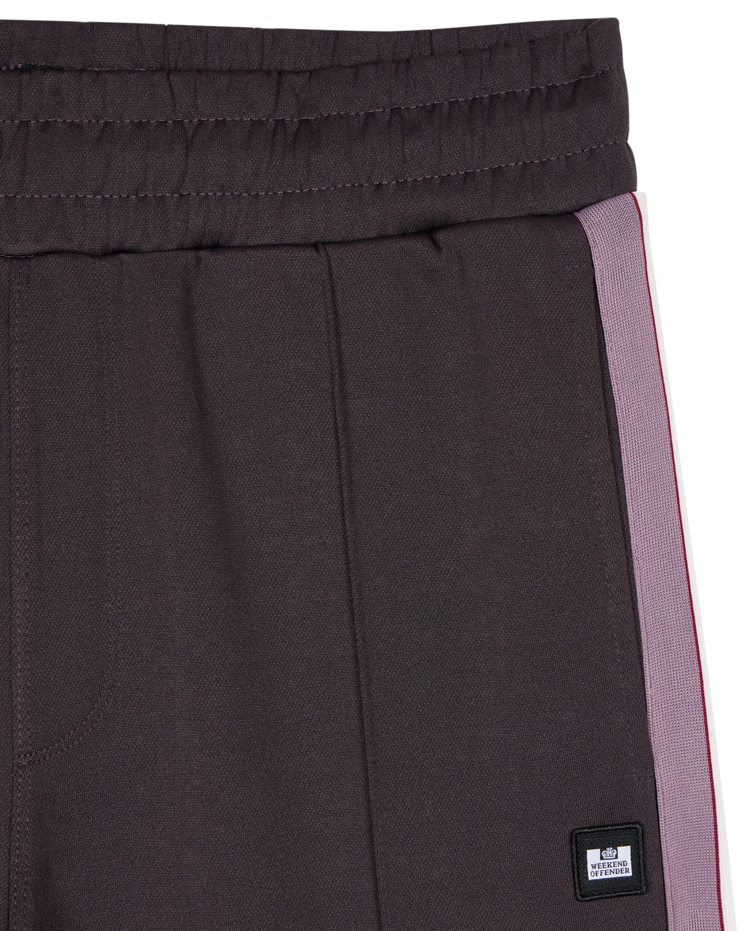 Weekend Offender Nashville Track Pants Dark Chocolate - Image 5