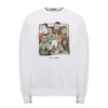 Weekend Offender Wire Graphic Sweatshirt White