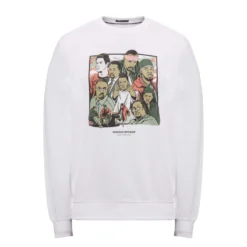 Weekend Offender Wire Graphic Sweatshirt White