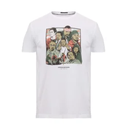 Weekend Offender Wire Graphic T-Shirt White