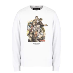 Weekend Offender True Romance Graphic Sweatshirt White