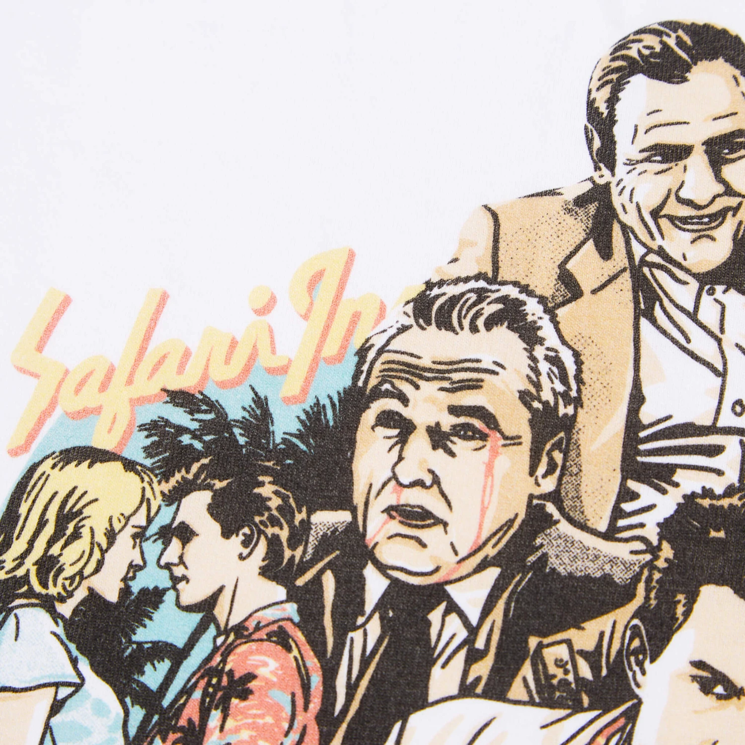 Weekend Offender True Romance Graphic T-Shirt White - Image 4