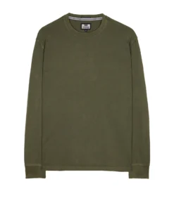 Weekend Offender Freetown Long Sleeve T-Shirt Dark Green