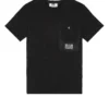 Weekend Offender Lens Mesh Pocket T-Shirt Black