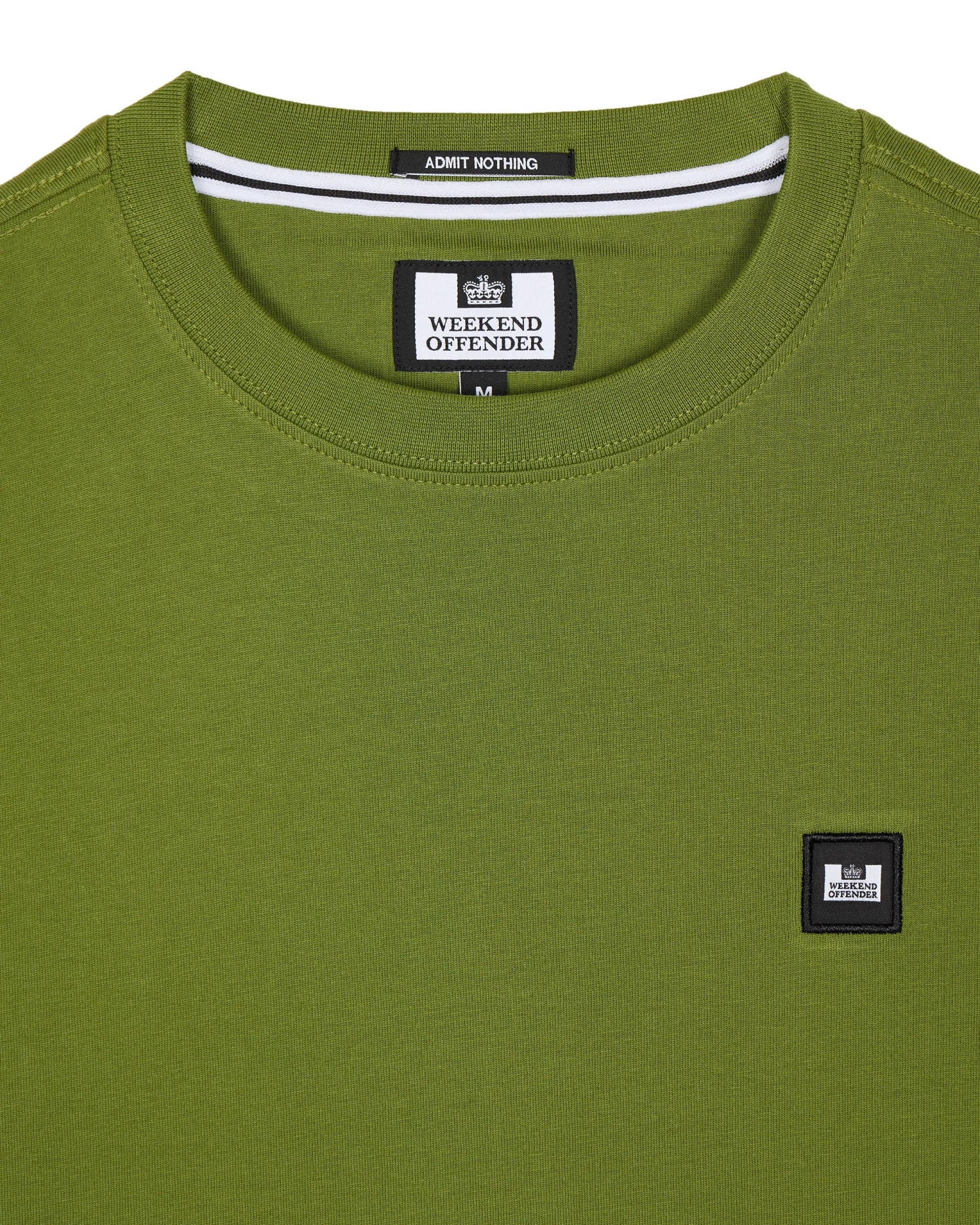 Weekend Offender Cannon Beach T-Shirt Seaweed Green - Image 5