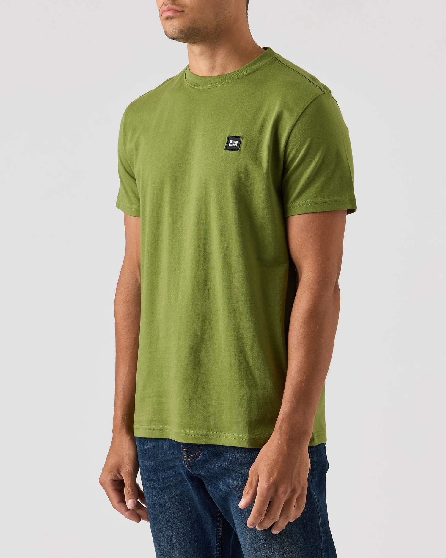 Weekend Offender Cannon Beach T-Shirt Seaweed Green - Image 3