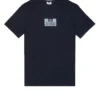 Weekend Offender Dygas T-Shirt Navy/Blue House Check
