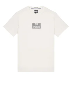 Weekend Offender Dygas T-Shirt Winter White/House Check