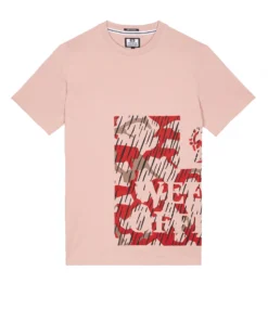 Weekend Offender Noosa T-Shirt Blaze Red Rain Camo