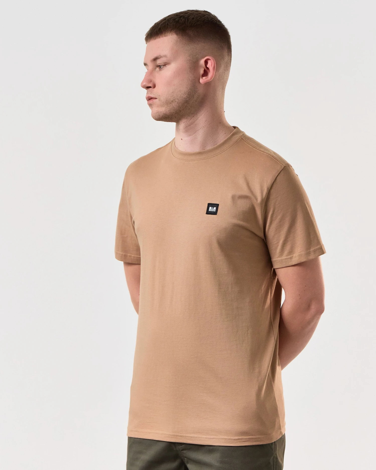 Weekend Offender Cannon Beach T-Shirt Cognac Brown - Image 3