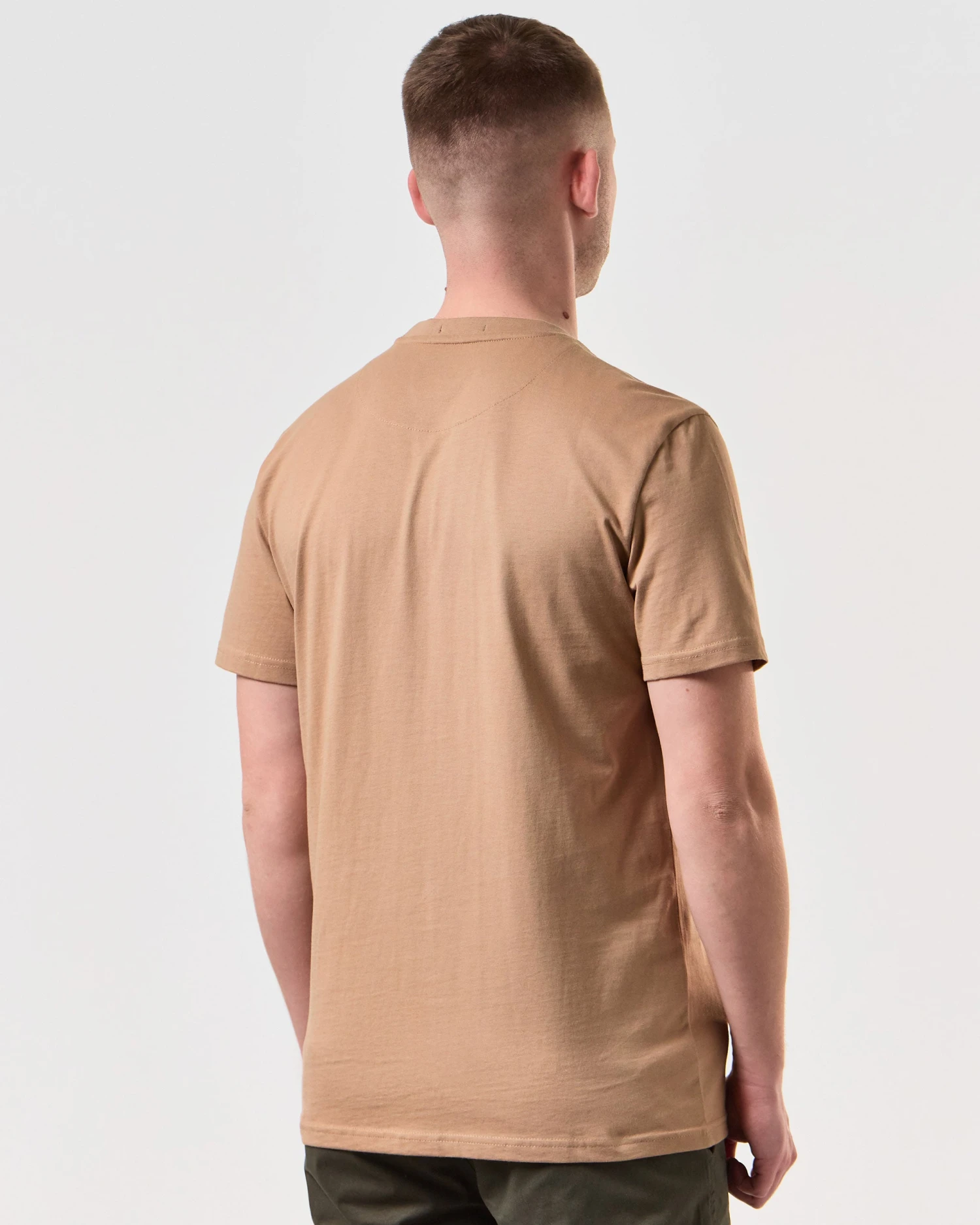 Weekend Offender Cannon Beach T-Shirt Cognac Brown - Image 4