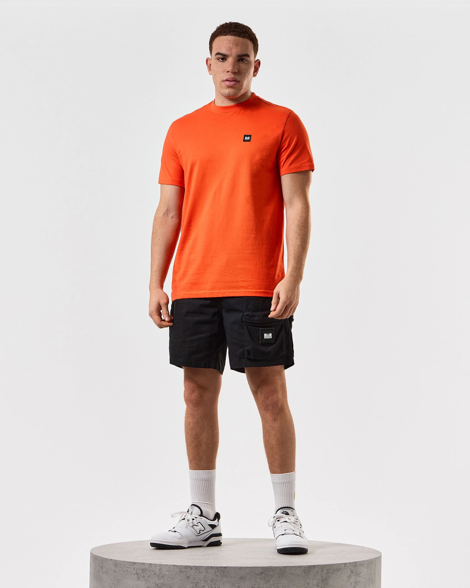 Weekend Offender Cannon Beach T-Shirt Pure Orange - Image 2