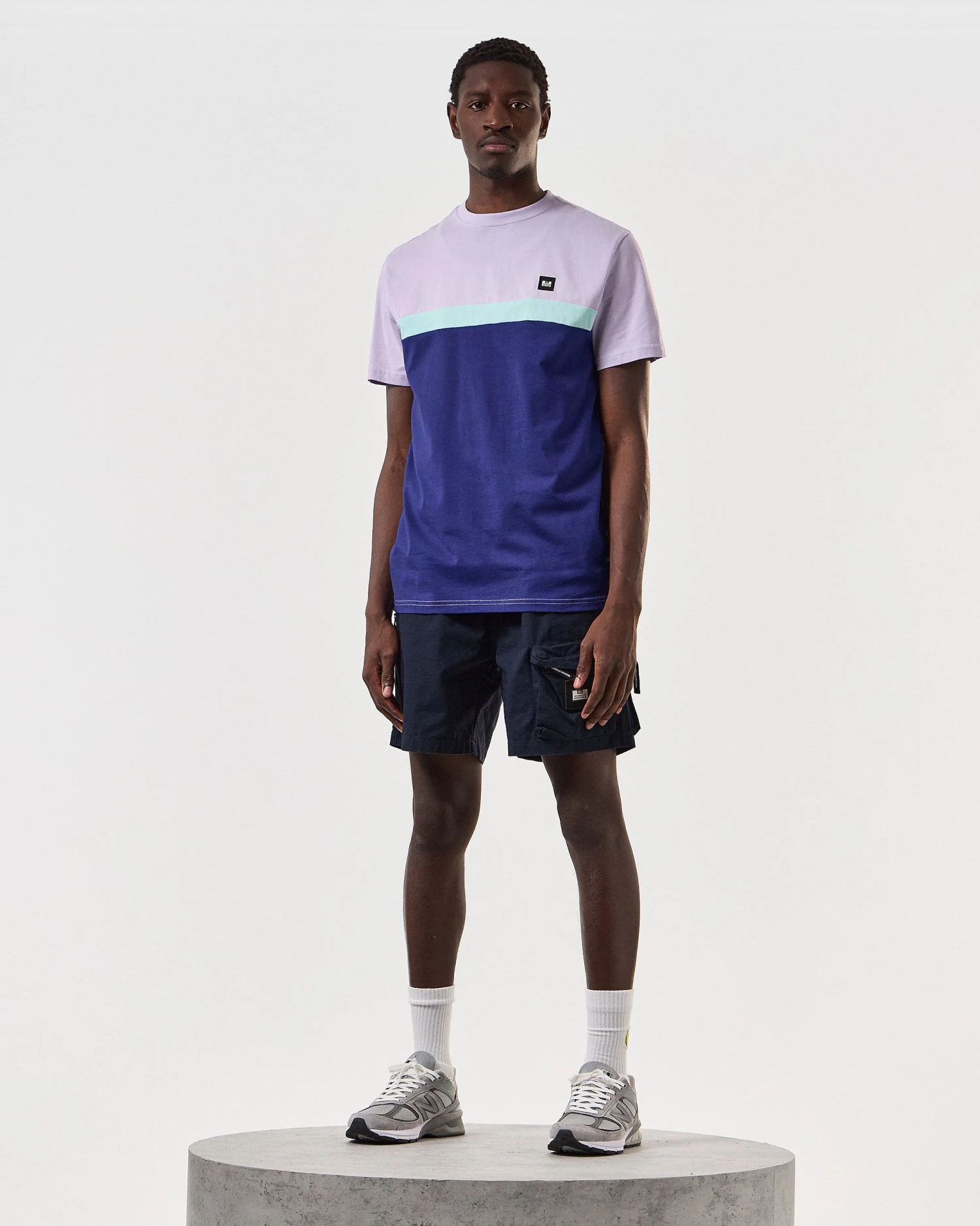 Weekend Offender Murvica T-Shirt Periwinkle - Image 2