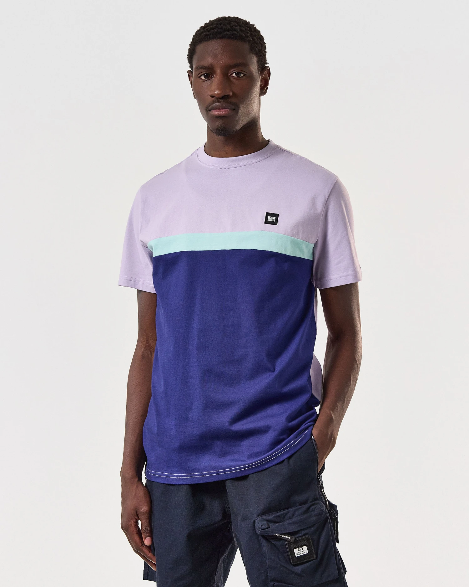 Weekend Offender Murvica T-Shirt Periwinkle - Image 3