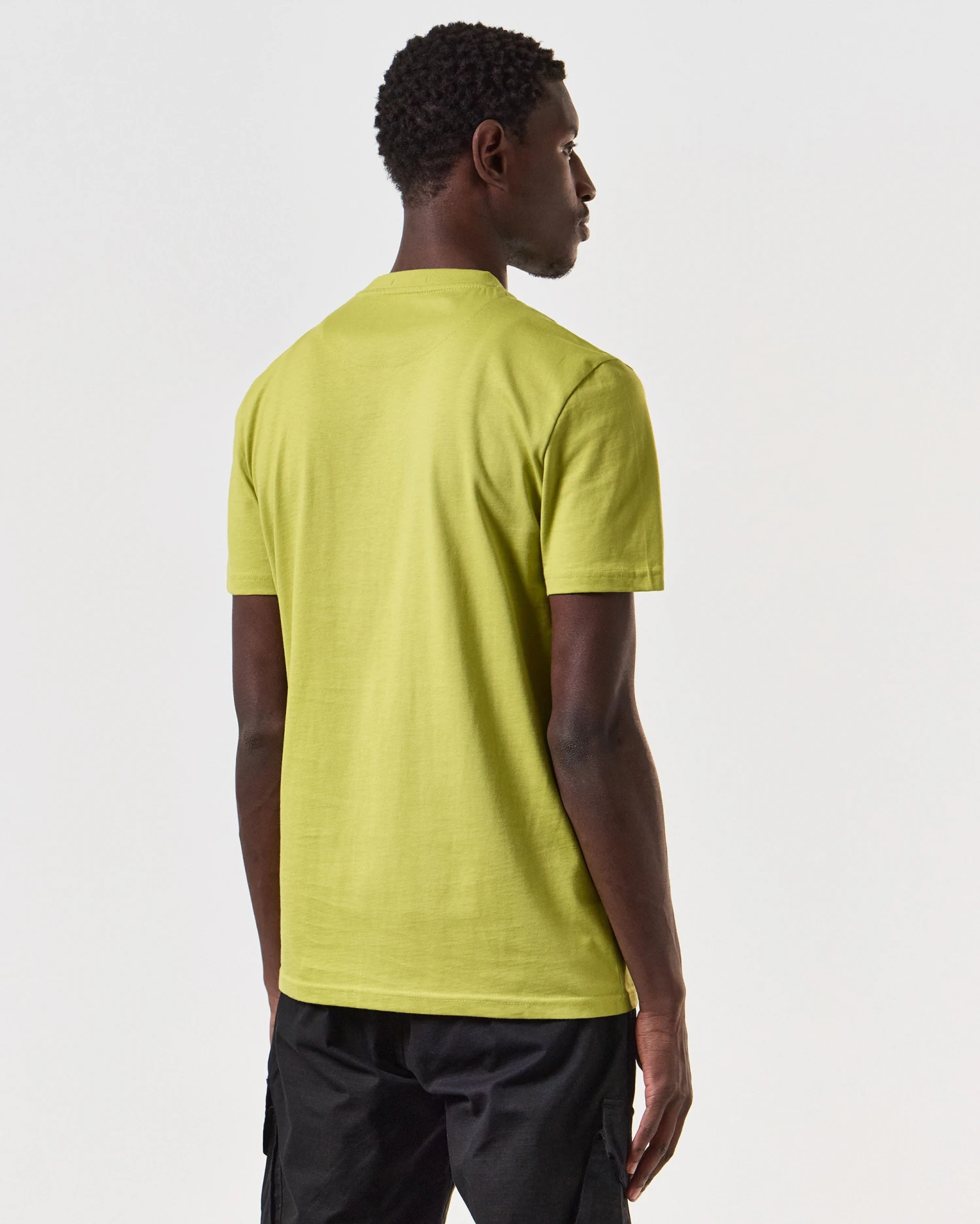 Weekend Offender Tabiti Pocket T-Shirt Limeish Green - Image 4
