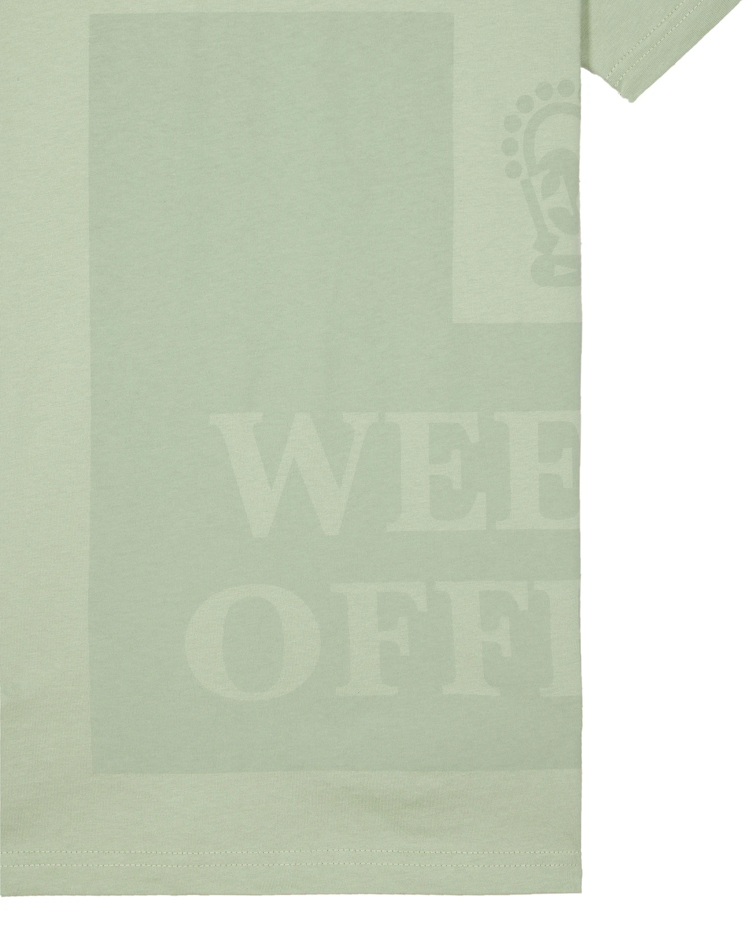Weekend Offender Ryan T-Shirt Pale Moss Green - Image 7