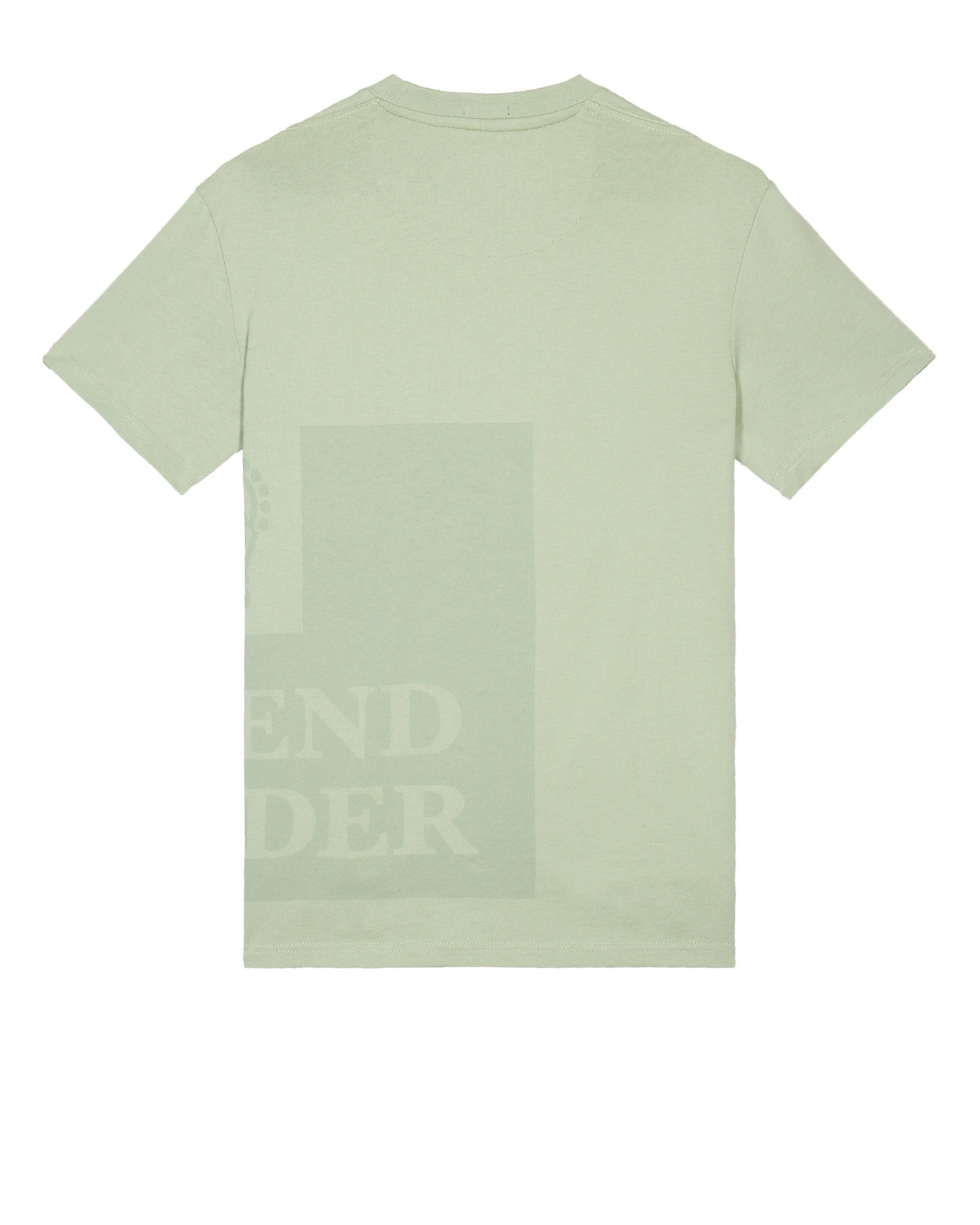 Weekend Offender Ryan T-Shirt Pale Moss Green - Image 2
