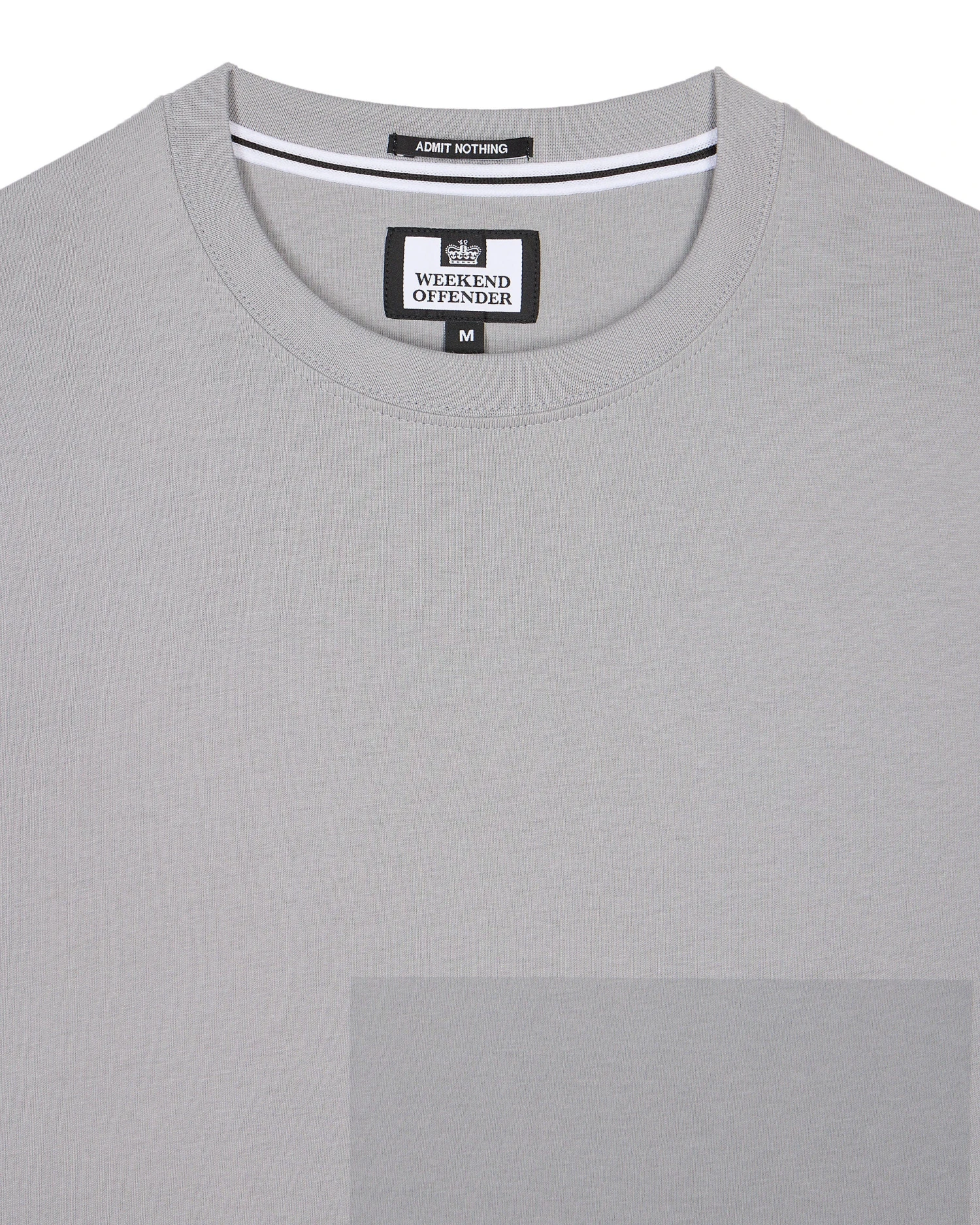 Weekend Offender Ryan T-Shirt Smokey Grey - Image 7