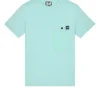 Weekend Offender Tabiti Pocket T-Shirt Celeste Green