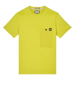 Weekend Offender Tabiti Pocket T-Shirt Limeish Green