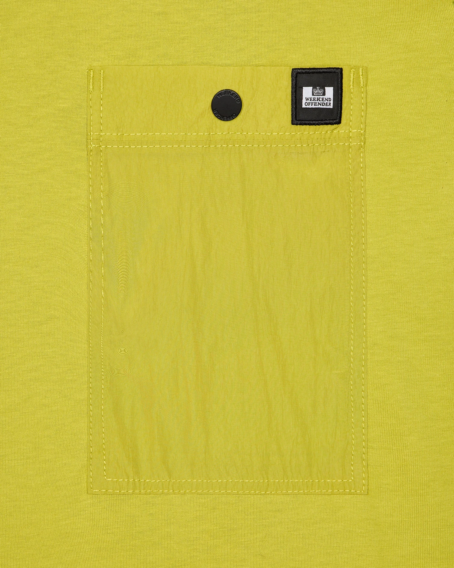 Weekend Offender Tabiti Pocket T-Shirt Limeish Green - Image 6