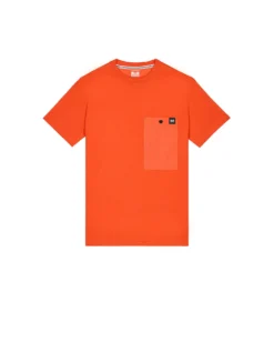 Weekend Offender Kids Tabiti Parachute T-Shirt Pure Orange