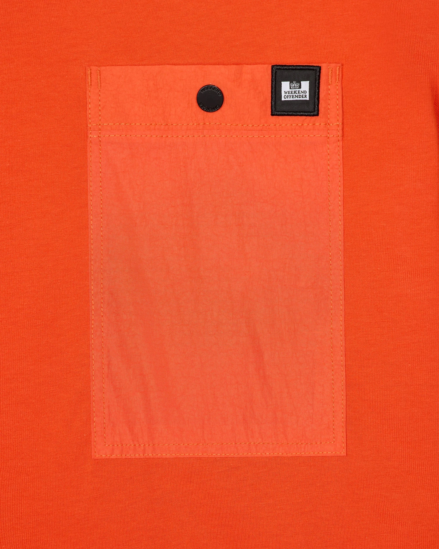 Weekend Offender Kids Tabiti Parachute T-Shirt Pure Orange - Image 5