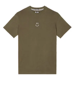 Weekend Offender Smile Graphic T-Shirt Castle Green