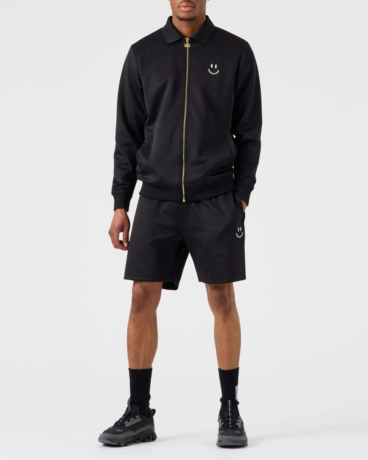 Weekend Offender Ramirez Track Top Black - Image 2