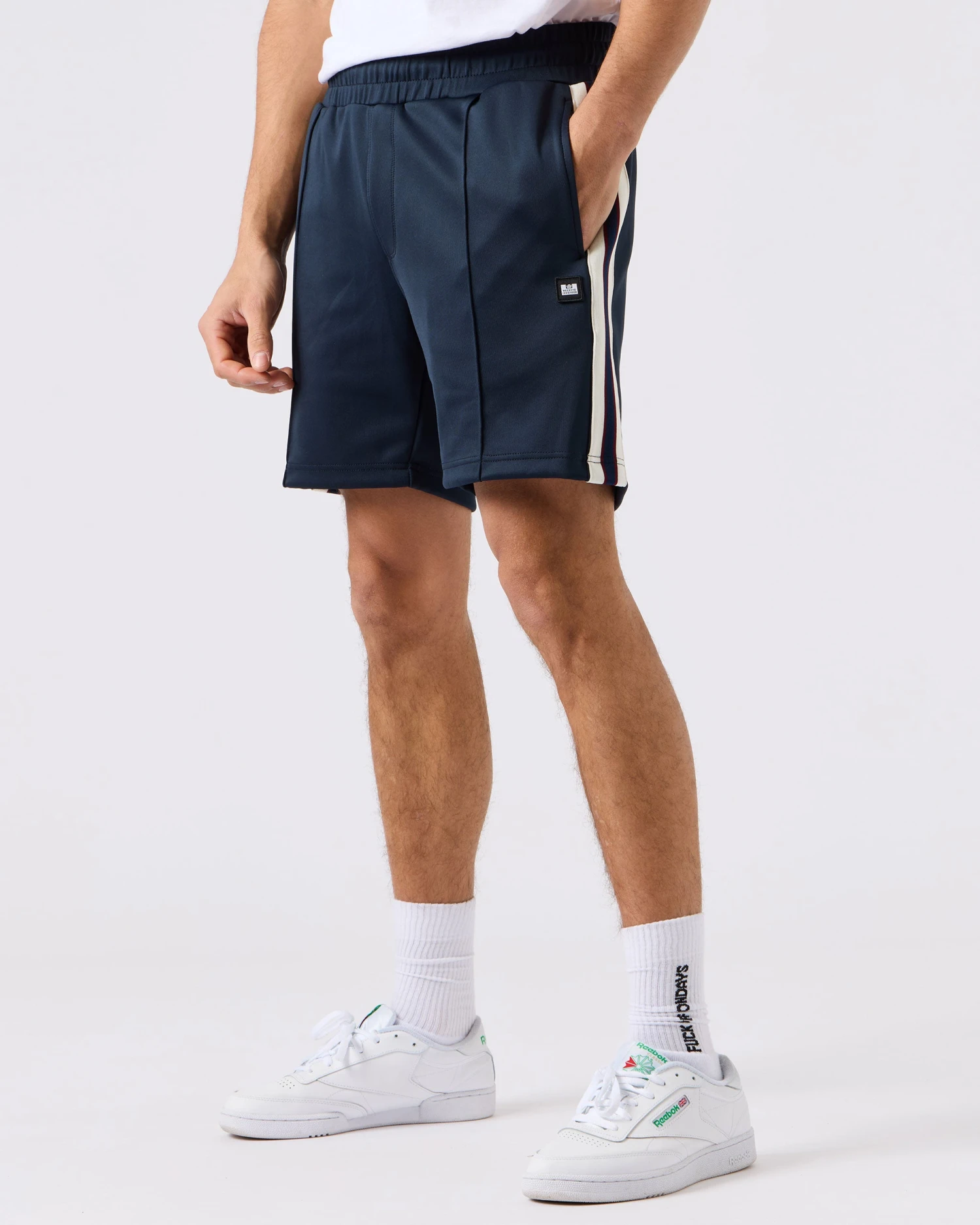 Weekend Offender Usyk Track Shorts Navy - Image 2