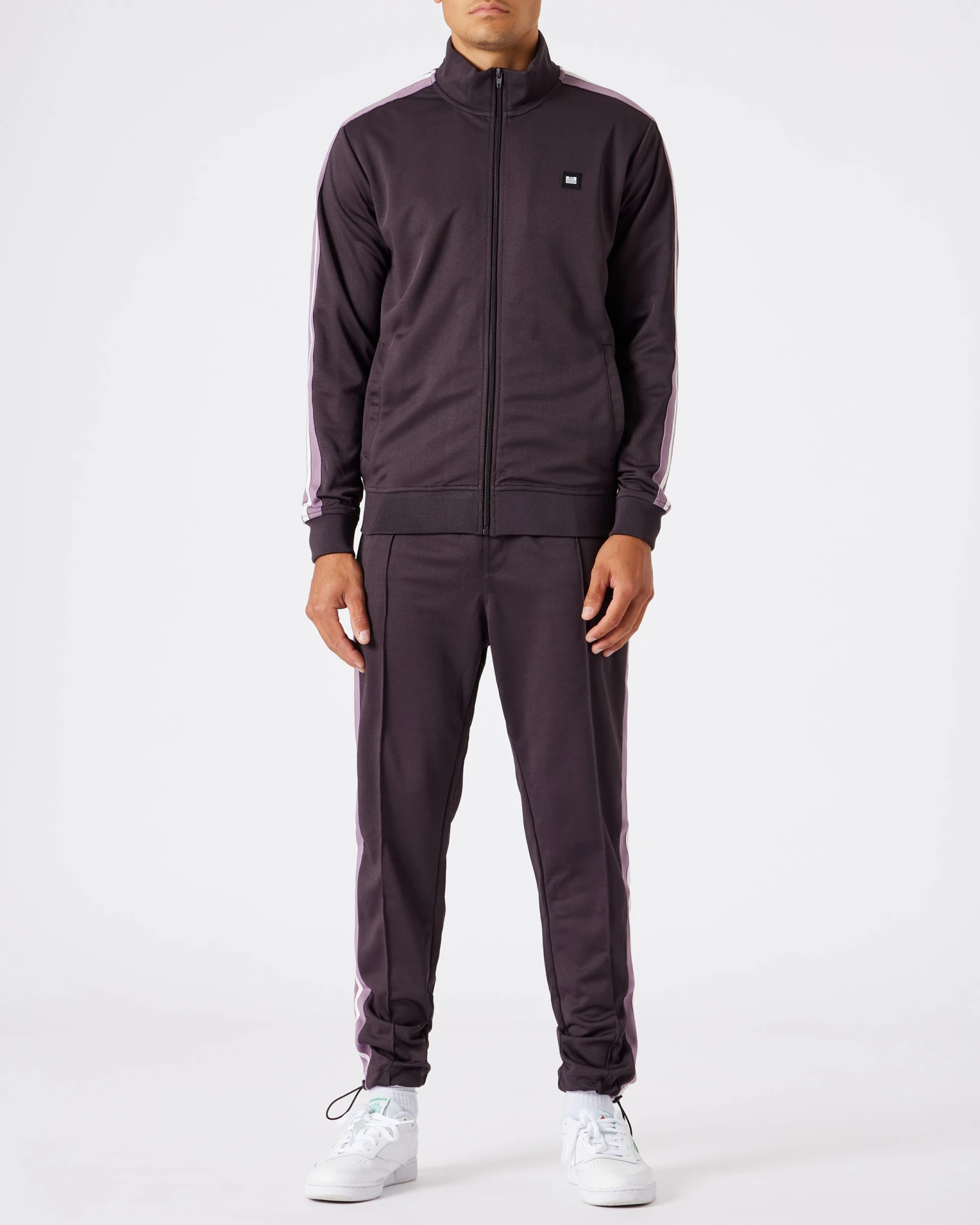 Weekend Offender Nashville Track Pants Dark Chocolate - Image 4