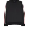 Weekend Offender Gou Taped Neck Track Top Black