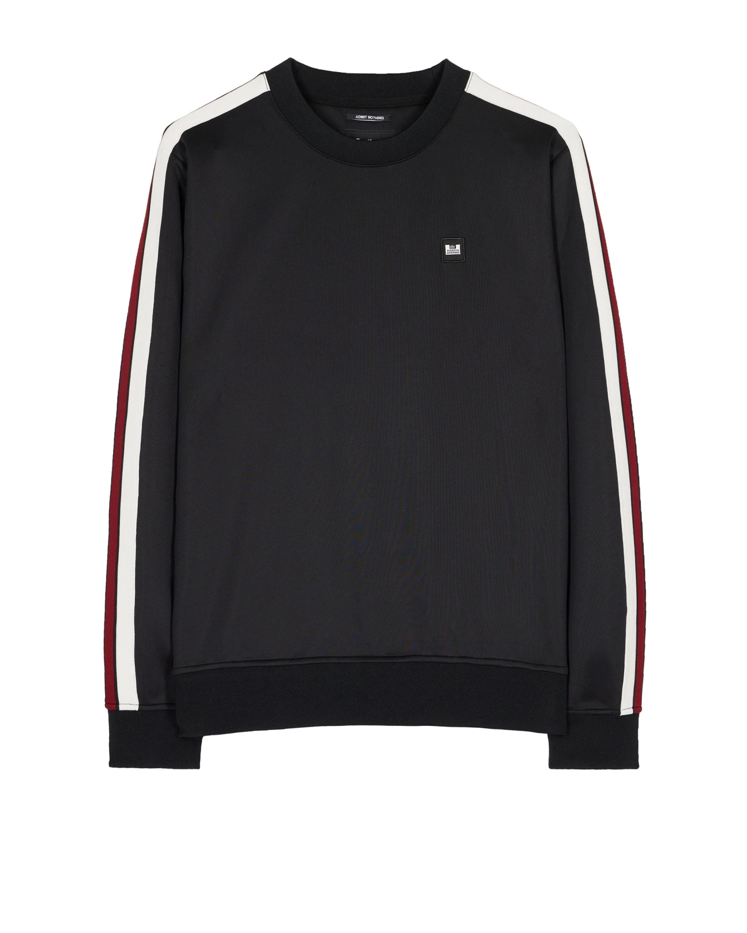 Weekend Offender Gou Taped Neck Track Top Black