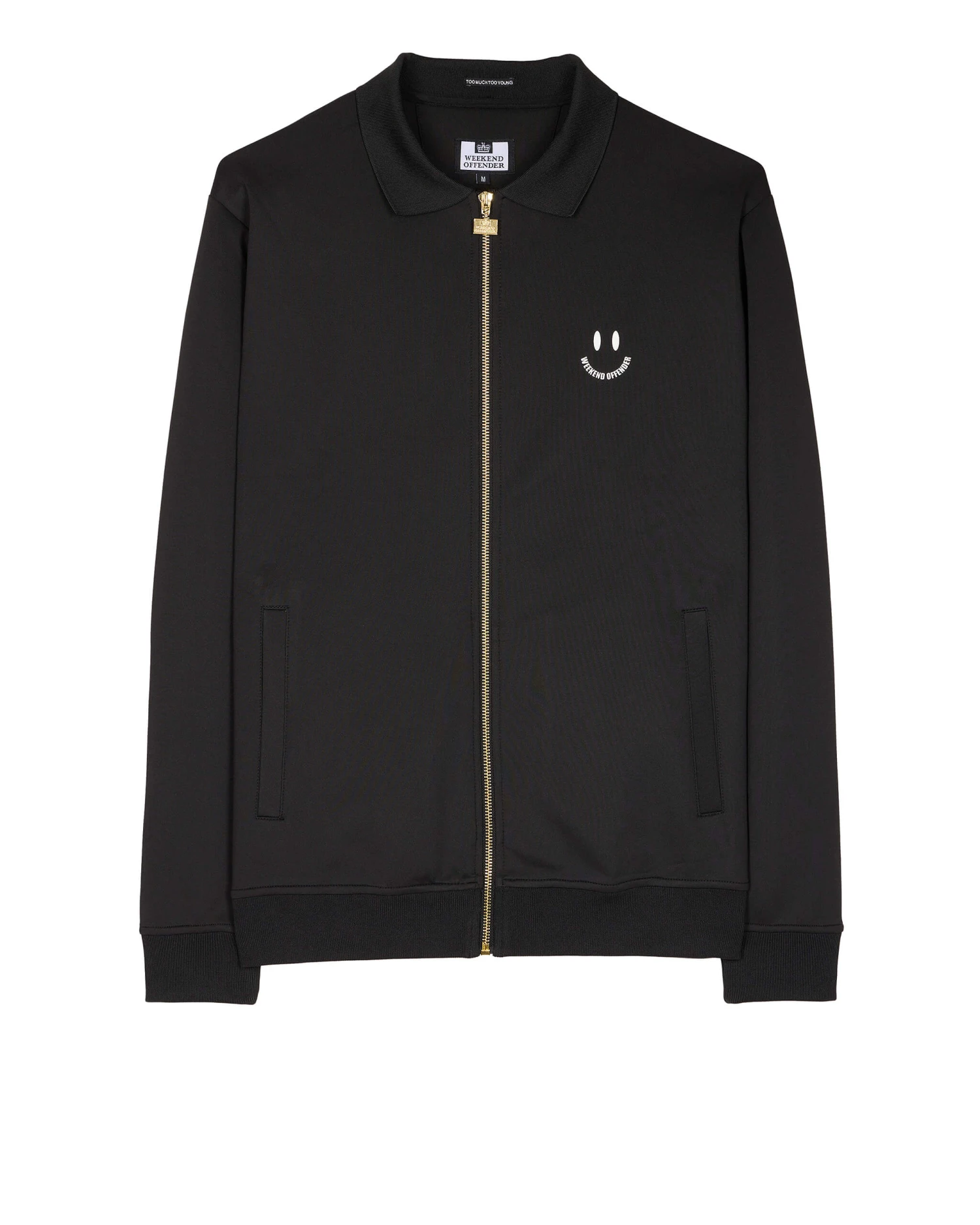 Weekend Offender Ramirez Track Top Black