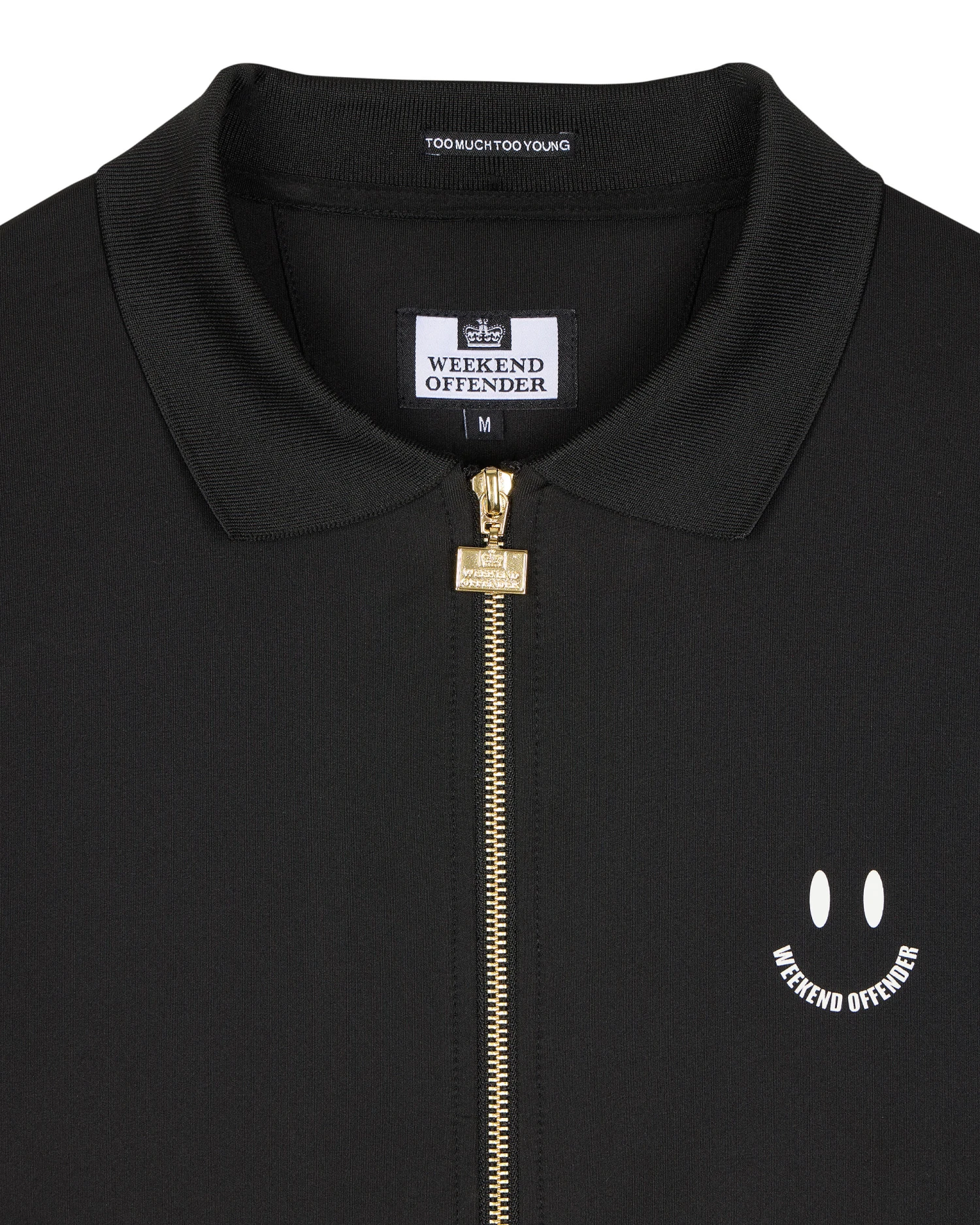 Weekend Offender Ramirez Track Top Black - Image 5