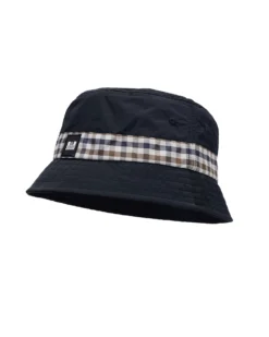 Weekend Offender Queensland Bucket Hat Navy / Mid House Check