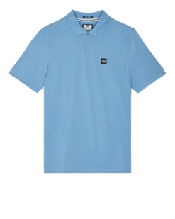 Weekend Offender Caneiros Polo Shirt Coastal Blue