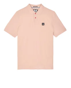 Weekend Offender Caneiros Polo Shirt Nectar Pink